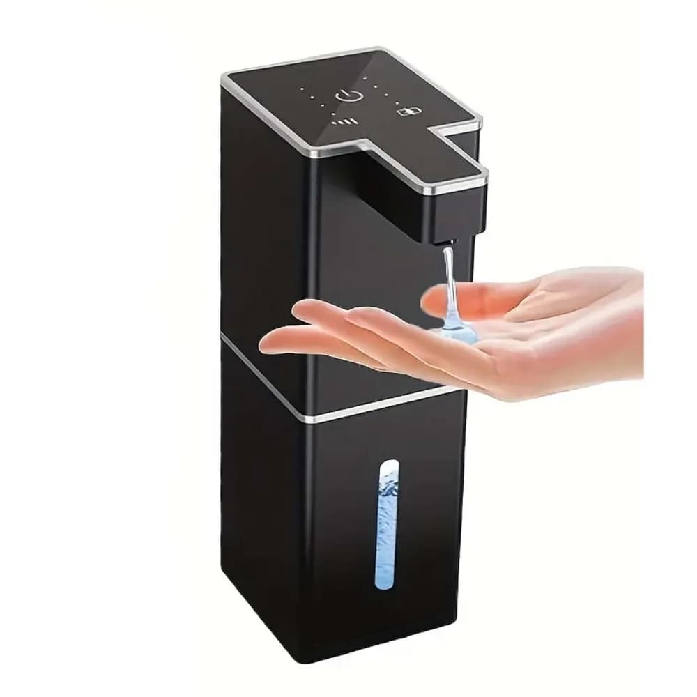 380ml Capacity Automatic Sensor Soap Dispenser USB Rechargeable Liquid/Foam Hand Sanitizer Dispenser Wall-Mountable