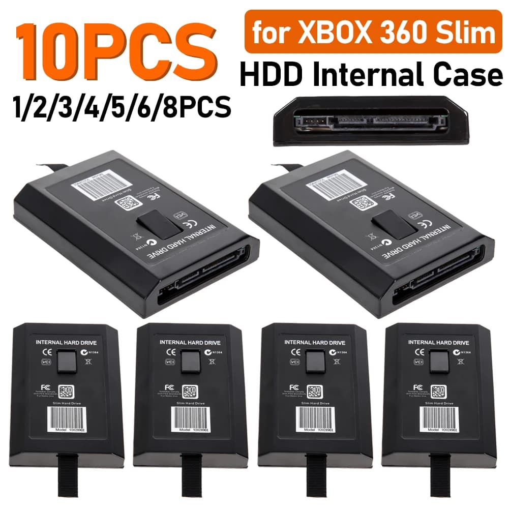 Custodia interna HDD per XBOX 360 Slim 20GB 60GB 120GB 250GB HDD Hard Disk Drive Box accessori di gioco di ricambio per XBOX 360 Slim