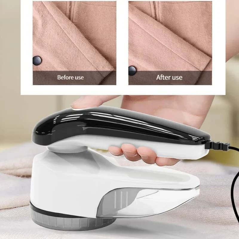 Levapelucchi Elettrico Portatile Professionale Ricaricabile per Tessuti e Vestiti con Spazzola e Lama
