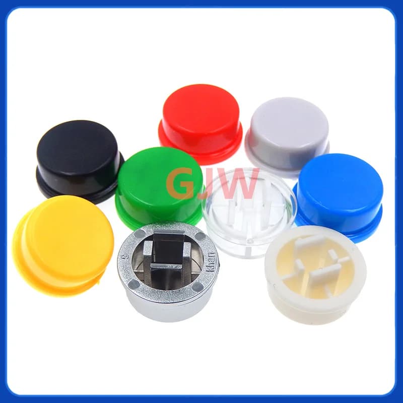 10-50PCS Round touch buttons for B3F-4055 12X12X7.3MM Micro TACT key switch for ARDUINO 12*12*7.3MM 12X12X7.3 INTERRUTTORI
