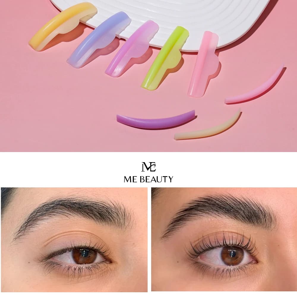 8 Shield Paia for Lash Lift, Korean Silicone Bearings for Lash Lift, Bigodini for Permanent and Wrinkling Eyelash