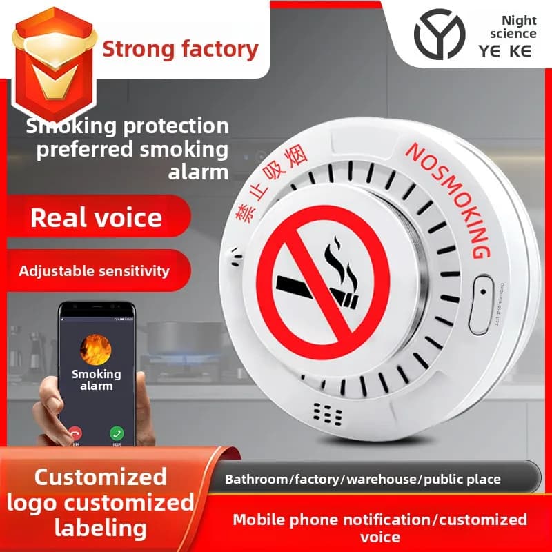 L'allarme anti-fumo autoregolante ad alta sensibilità, la "Smoking Control Guard", è facile da installare.