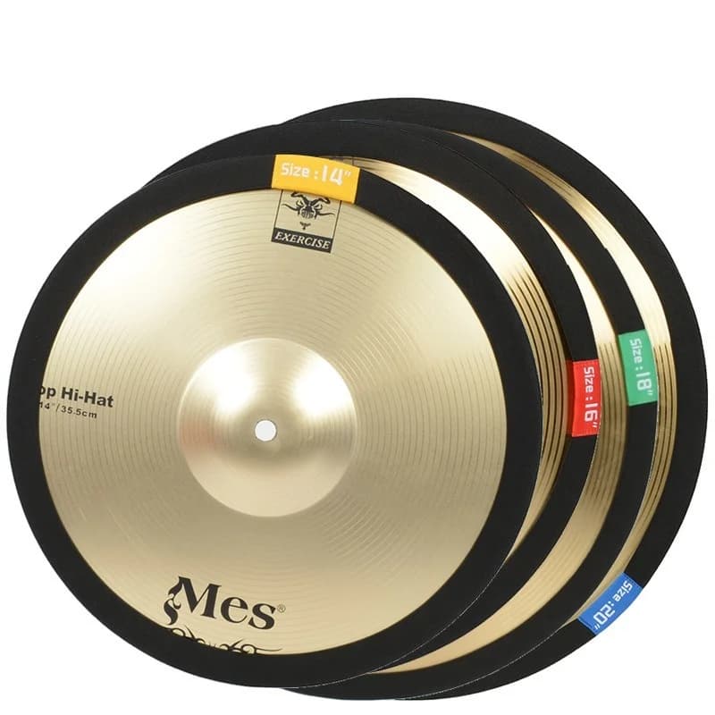 1 pz cinghia elastica ammortizzatore Drumming Pad pratica piatto muto pratica silenziatore Pad Drum Kit parti accessori