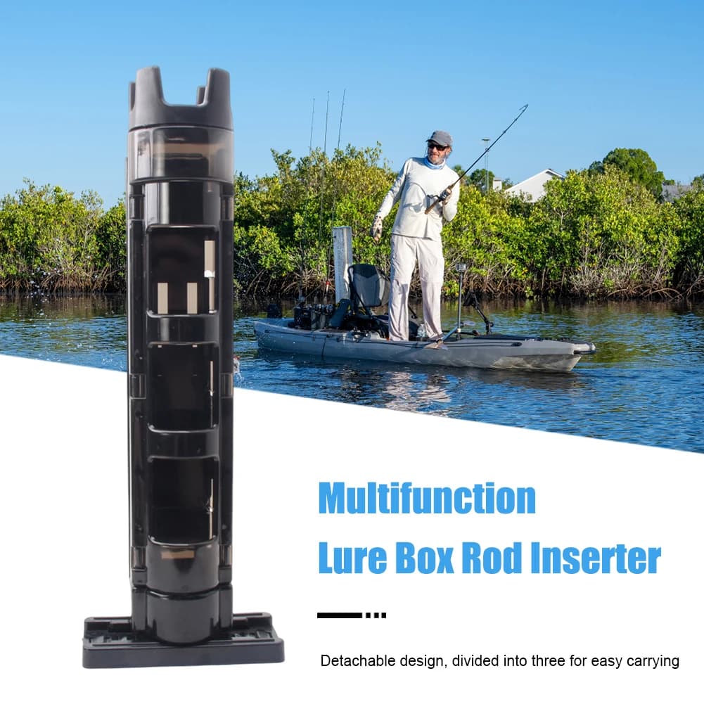 Portable Fishing Box Fishing rod holder Fishing box Fishing rod holder Fishing rod holder Fishing box Rod accessories Opass Meiho Versus Daiwa