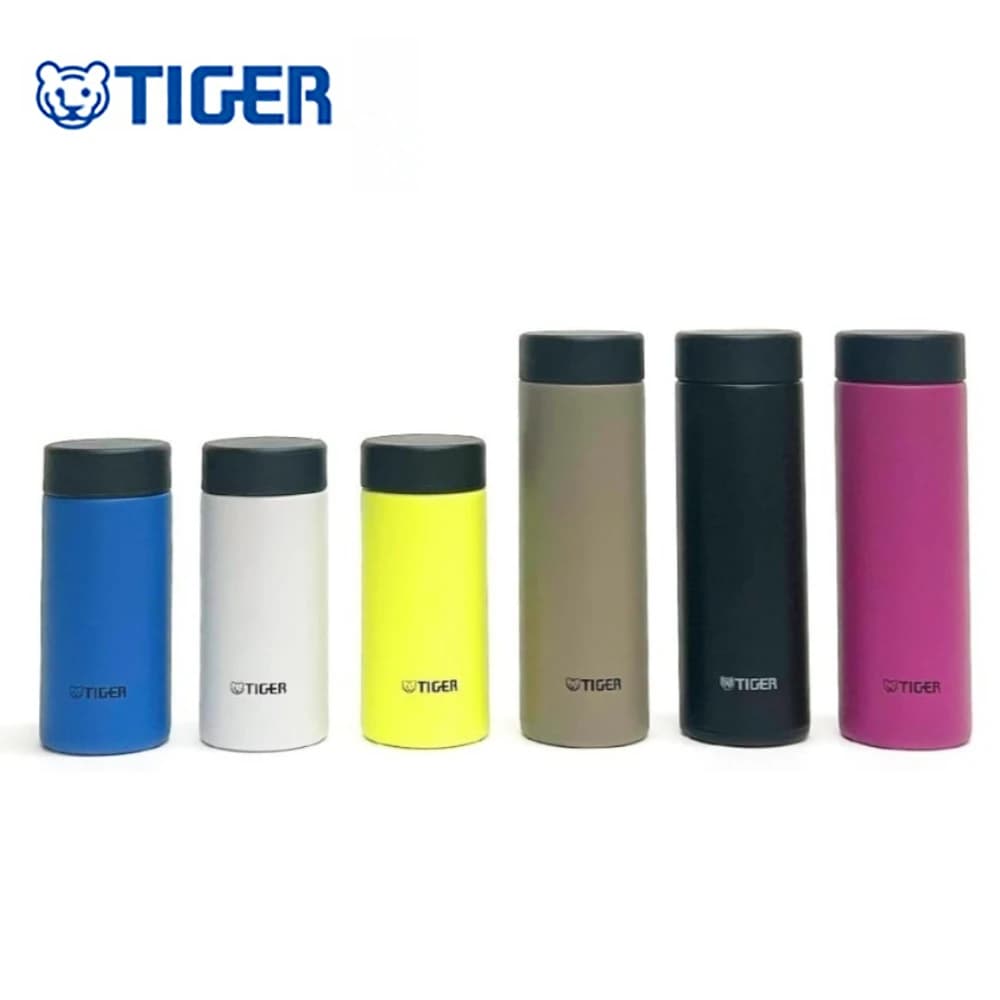 TIGER MMP-W020/W030 Stainless Steel Thermos Cup, Screw Lid Vacuum Insulated Water Bottle Mini Portable Travel Mug