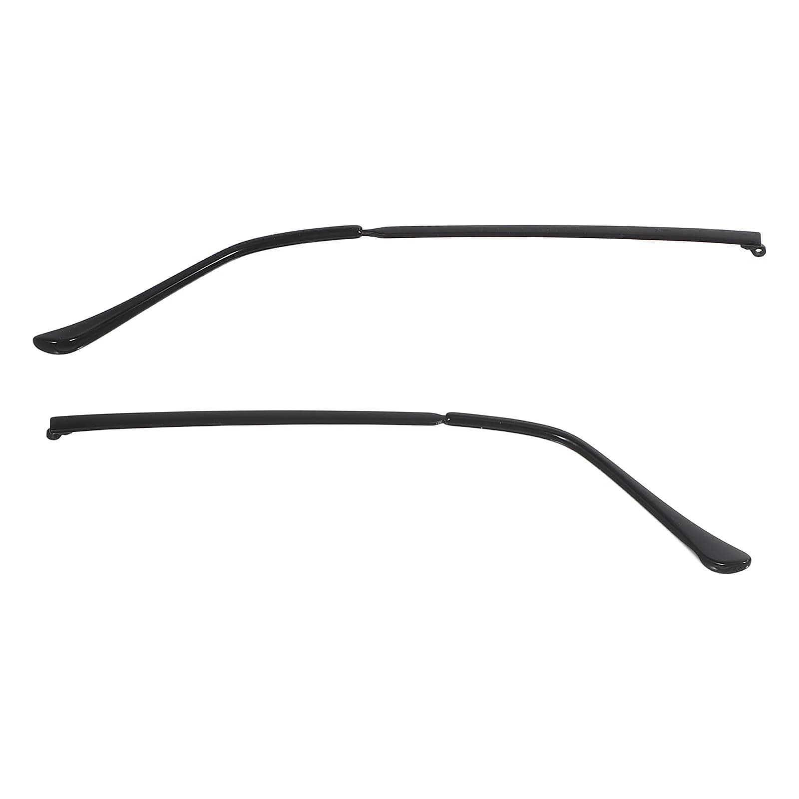 1Pair Heavy Duty Metal Glasses Temple Replacement Arms for Sunglasses Reading Myopia Eyeglasses Universal Fit Comfort Spring