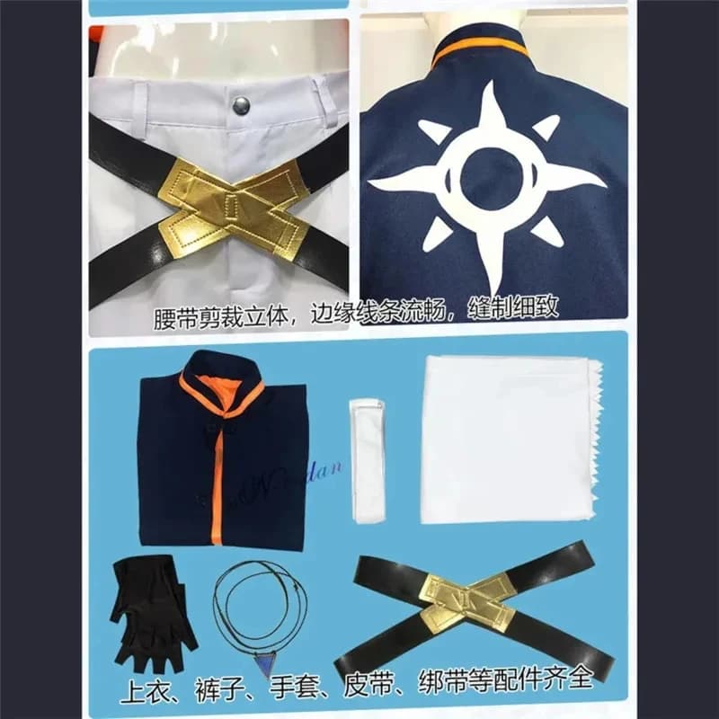 w,3;f'5\b/Anime SK8 The Infinity Joe Kojirou Nanjou Cosplay Costume Full Set Jacket Belt Necklace Wig Party Halloween 6;h\b.8'k/