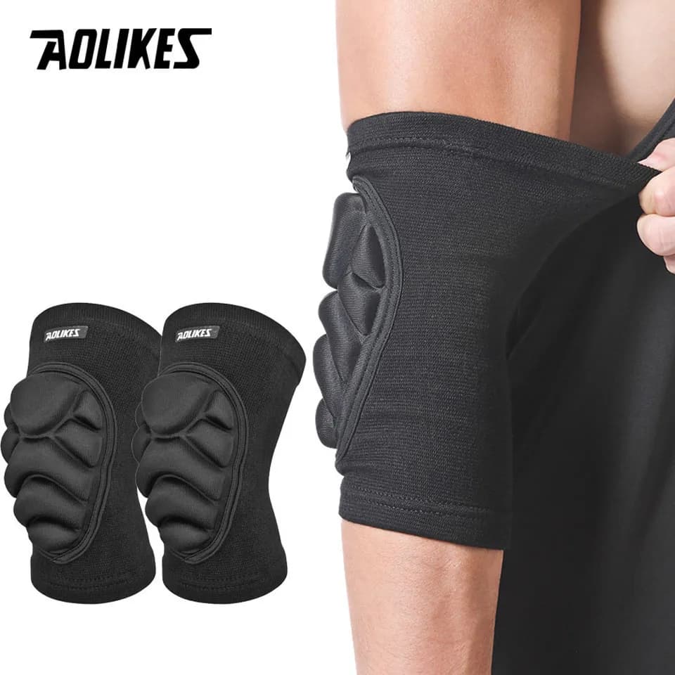 AOLIKES 1 pair of anti-collision sport roller skater volleyball riding street dance elbow protection