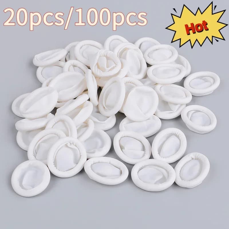Set di lettini monouso in lattice di gomma da 20 pezzi/100 pezzi