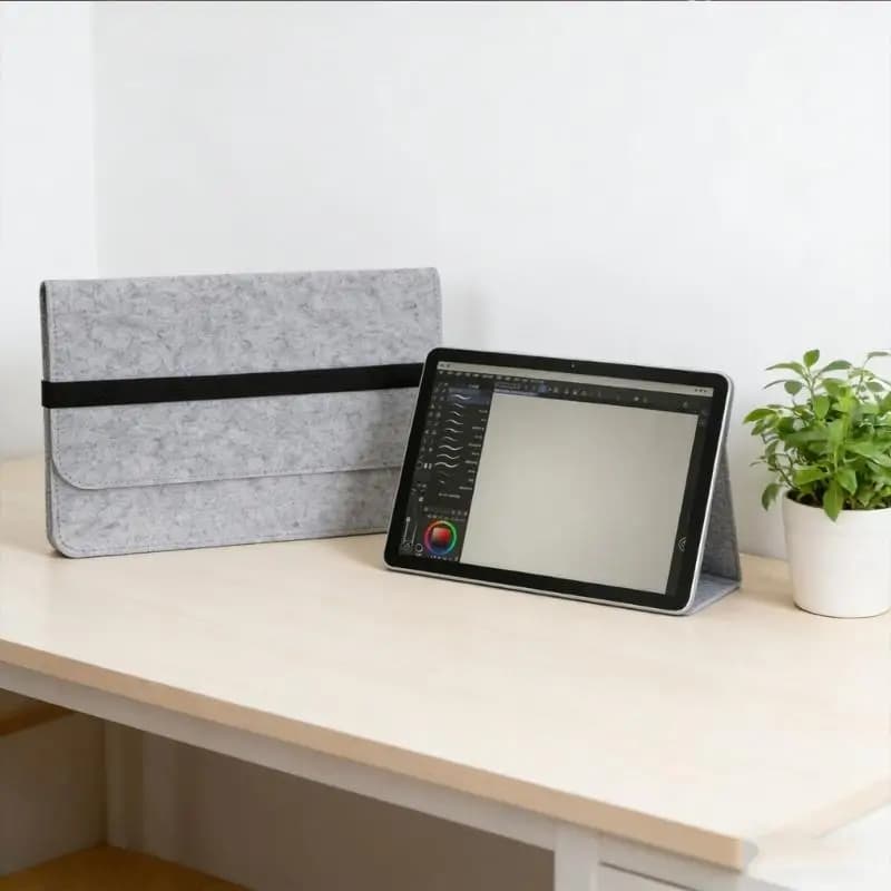 652F Felt Protective Bag Storage for MovinkPad 14 Drawing Tablets Container