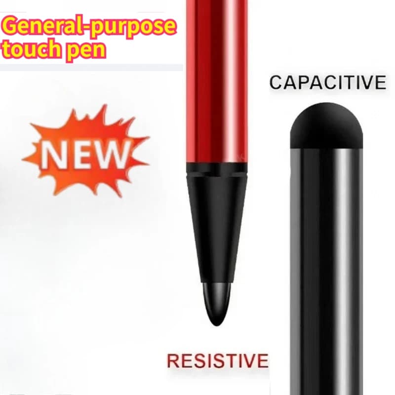 Dual Function Universal Capacitive Stylus Pen 1-3 Count Multi-Pack Touch Screen Pencil for iPad Android Tablet Phone