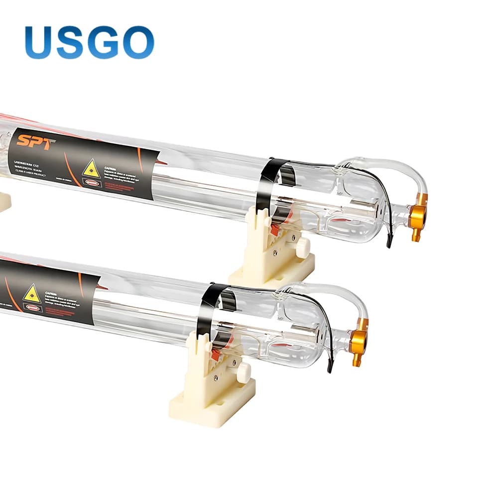 Tubo Laser CO2 USGO SPT C70 60-80W Lunghezza 1250mm Diametro 55mm per Macchina per Incisione e Taglio Laser CO2