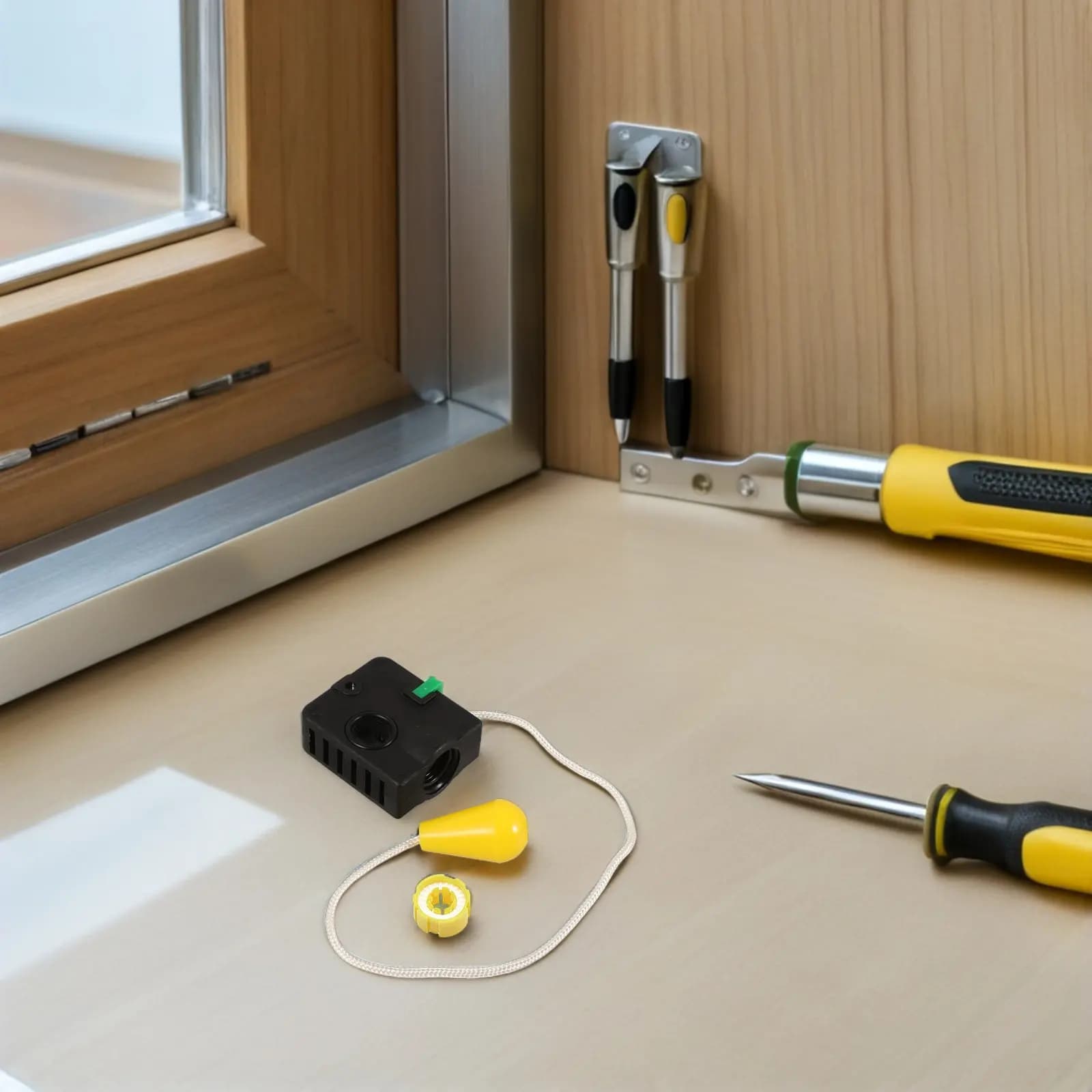 Set di Accessori per Giubbotto di Salvataggio Gonfiabile: Dispositivo di Gonfiaggio Manuale Rapido, Bobina di Ricambio per Giubbotto di Emergenza