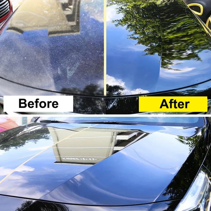 Rivestimento Ceramico per Auto: Spray Cera Cristallo Effetto Specchio, Nano Idrofobico Anti-sporco, Prodotti per la Pulizia e Dettagli Auto