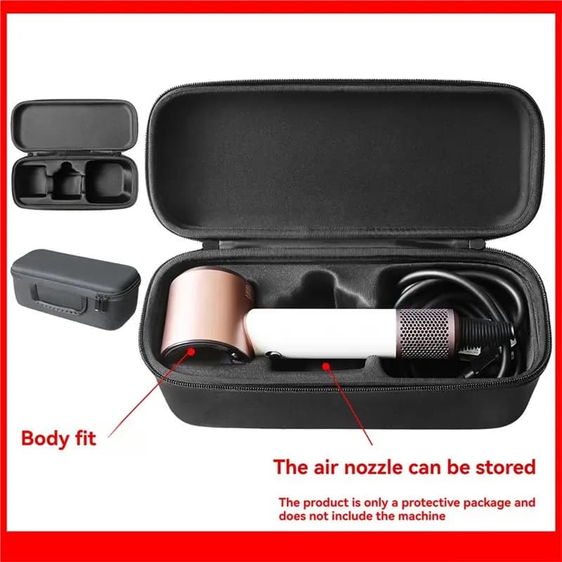 For Dyson Supersonic HD19 Hair Dryer-Portable Travel Carry Bag- Box Case For Storage(Bag Only)