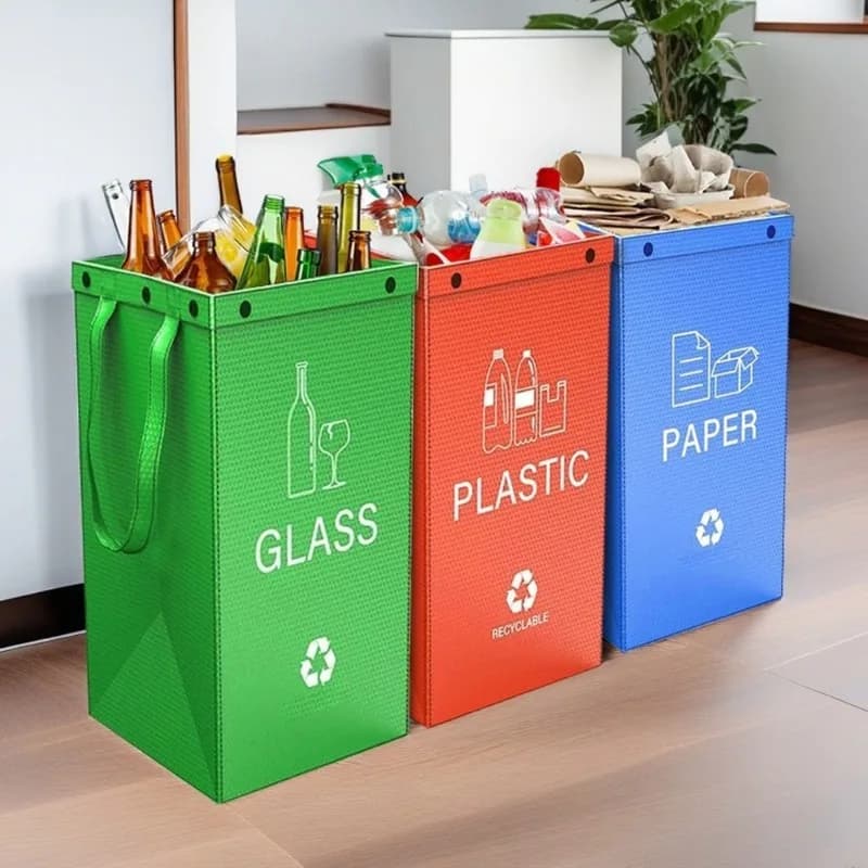 New Storage Bag Tote Bag Waterproof Garbage Sorting Bag Hotel Property Environmental Protection Trash Can Garbage Bag