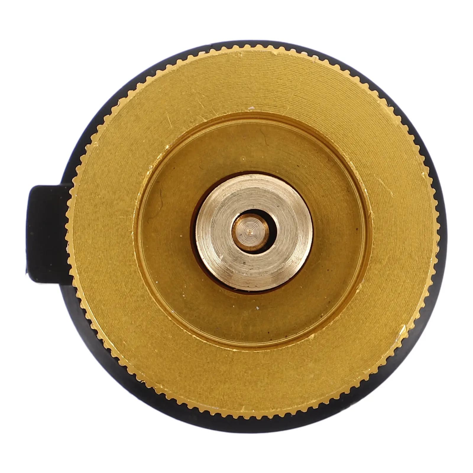 Ugello di Trasferimento Gas per Bombole Lunghe 34x37mm in Alluminio Rame Nylon per Campeggio Esterno Barbecue Fornello Lanterna Sigillato