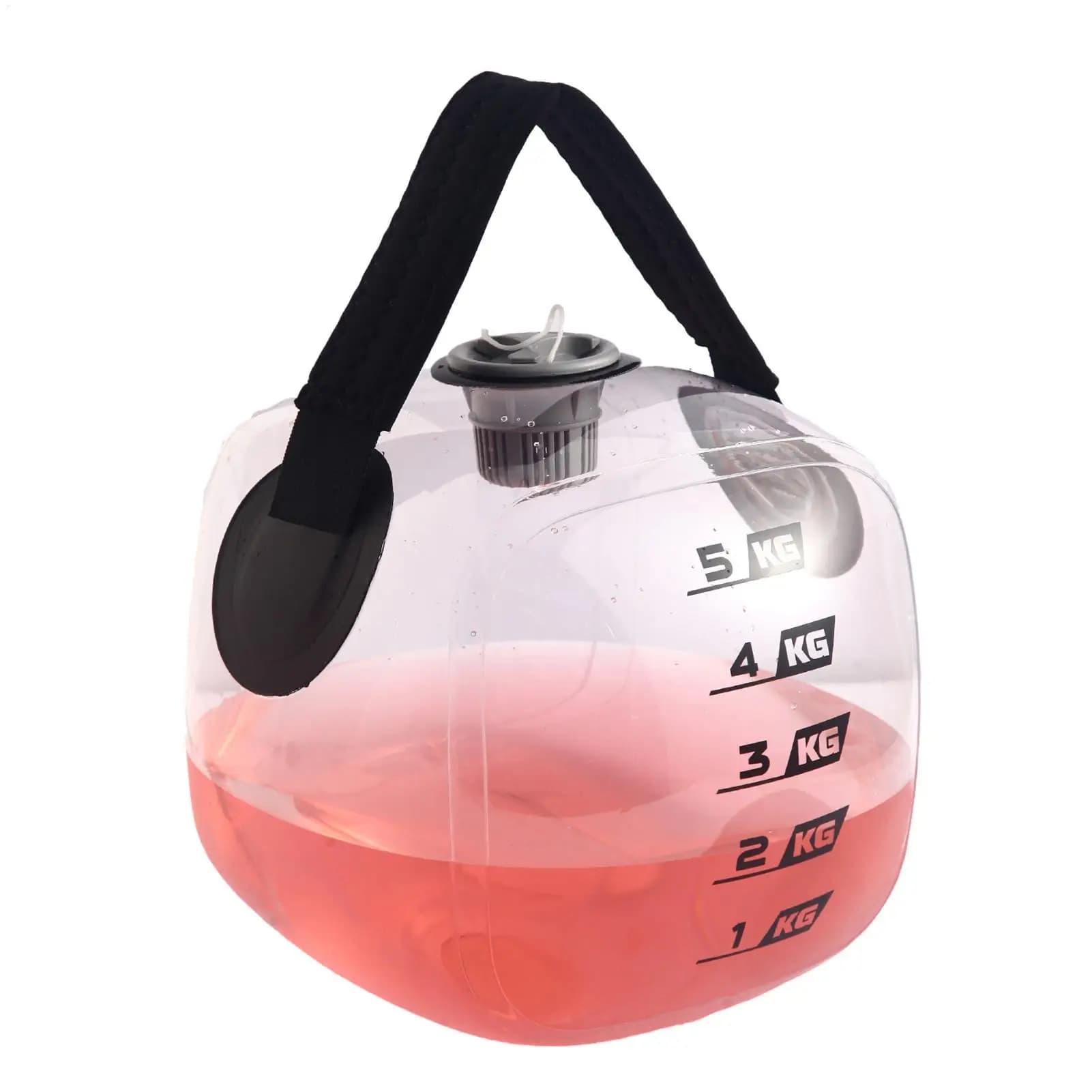 Water Kettlebell Adjustable Weight Clear Strength Training Kettlebell for Women Men Athletes Beginners Professionals Home Gym
