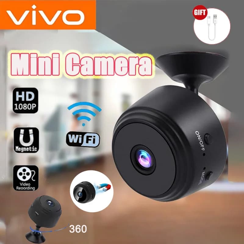 ViVO WiFi Mini A9 Telecamera Videoregistratore wireless Telecamera di protezione di sicurezza Telecamera di monitoraggio domestico intelligente per neonati Animali domestici