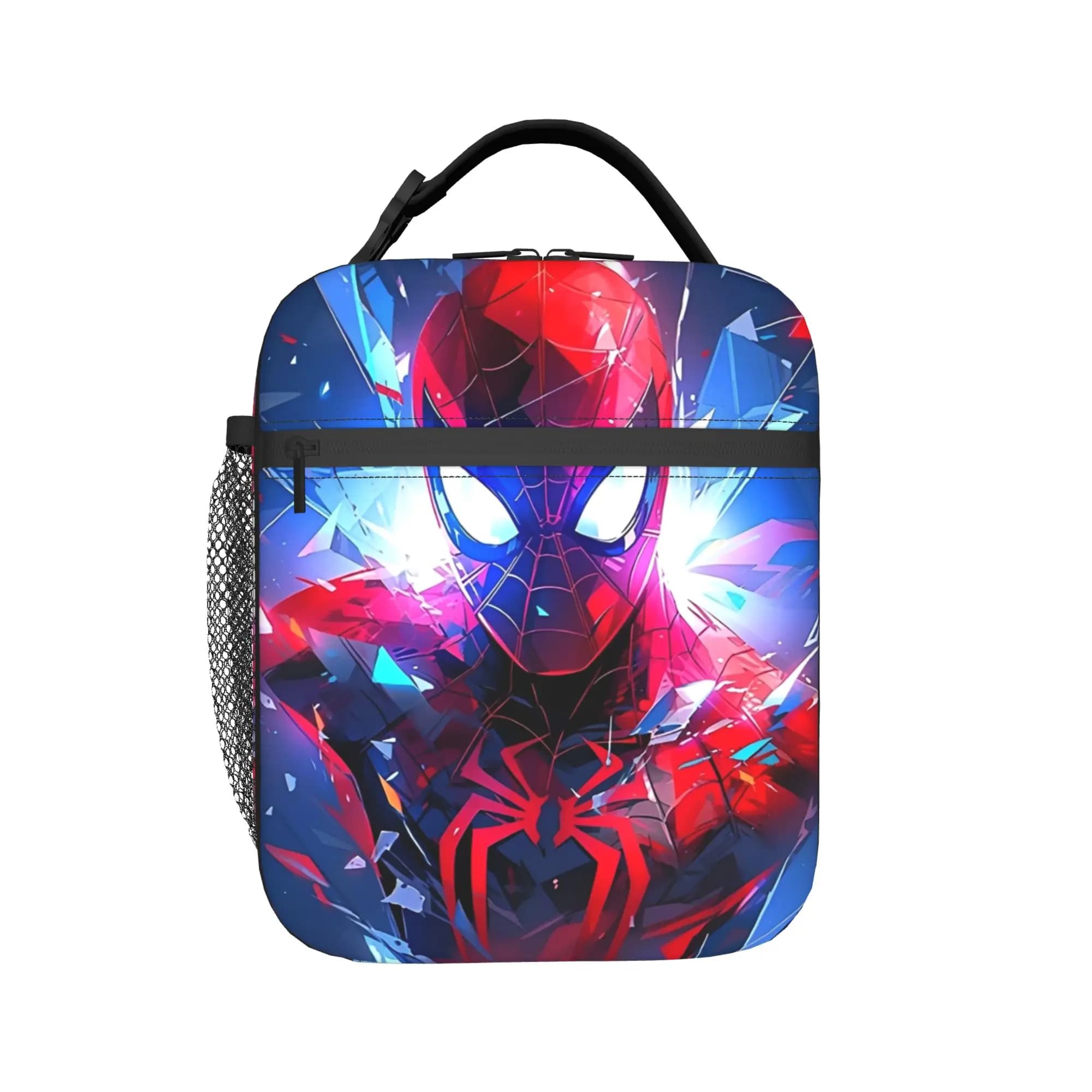 Spiders-Mans Insulated Lunch Bags Portable Poster Lunch Container Thermal Bag Tote Lunch Box Office Outdoor Food Bag