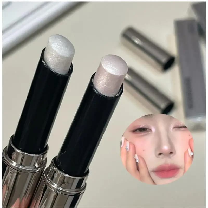 HERORANGE Stick Illuminating Shining, Matita White Glittered Umbrella, Tool for Contour and Lighting of the Face