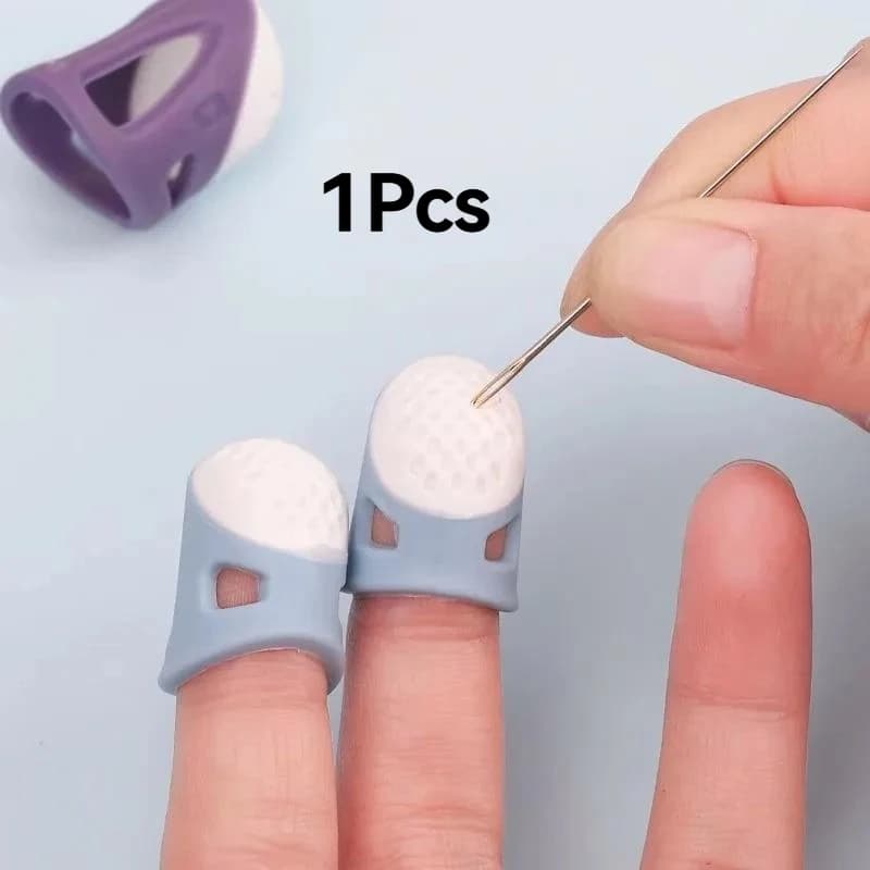 Guanti in silicone per le dita, copridita antiscivolo, strumenti fai da te per cucito a punto croce, accessori per cucito domestico