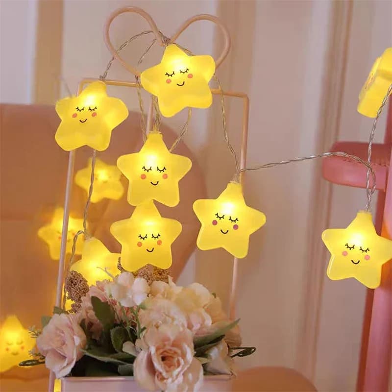 LED String Light USB/alimentato a batteria Star Garland Lamp soggiorno Outdoor Garden Camping Wedding Christmas Party Decoration