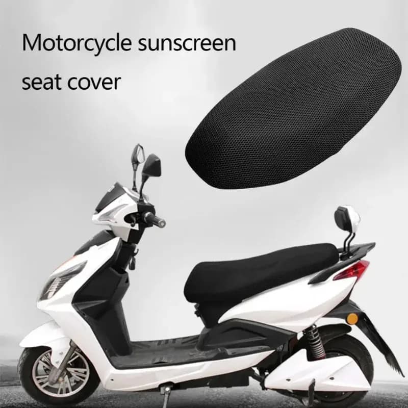 Coprisedile moto Summer cool 3D mesh coprisedile moto coprisedile scooter traspirante copertura antiscivolo pad di protezione in rete