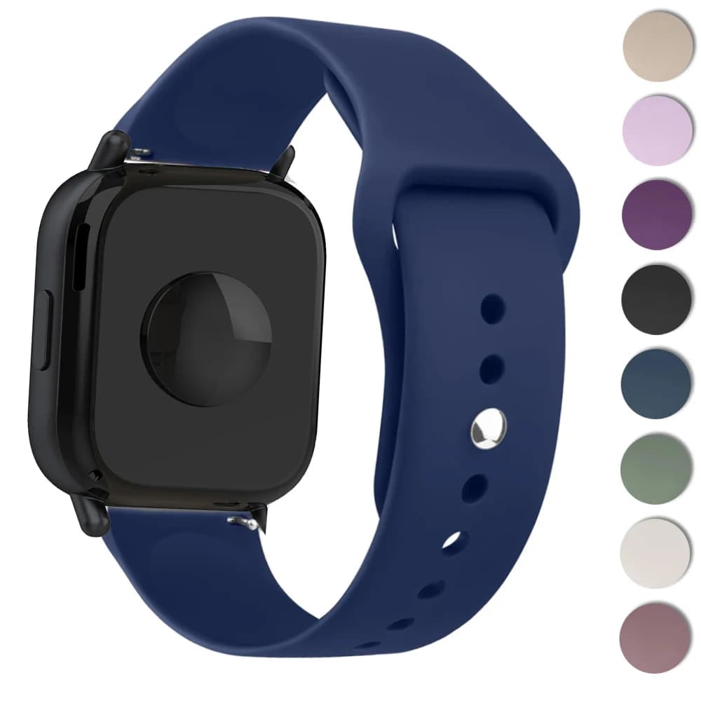 Cinturino per orologio sportivo per Redmi Watch 5 lite/Cinturino attivo Bracciale in silicone per Samsung Galaxy FE 7 6 5 4 3 20mm 22mm cinturino