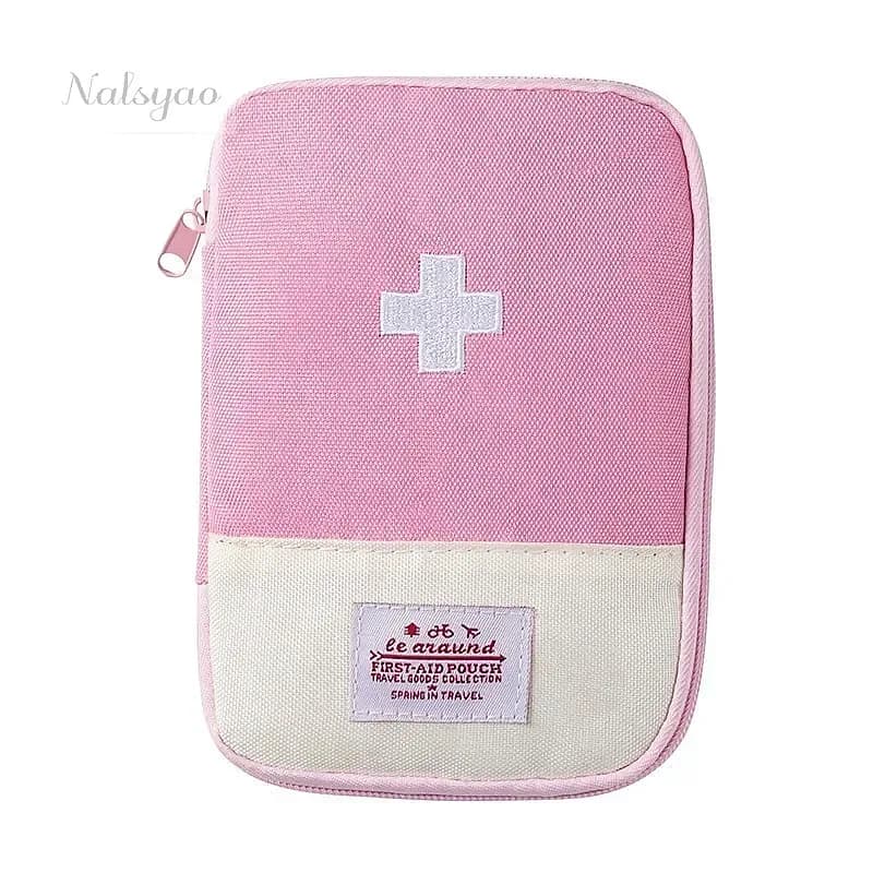 1pic Health Kit Portable Medicine Organizer Epidemic Prevention First Aid Outdoor Travel Storage Box Medical Emergency