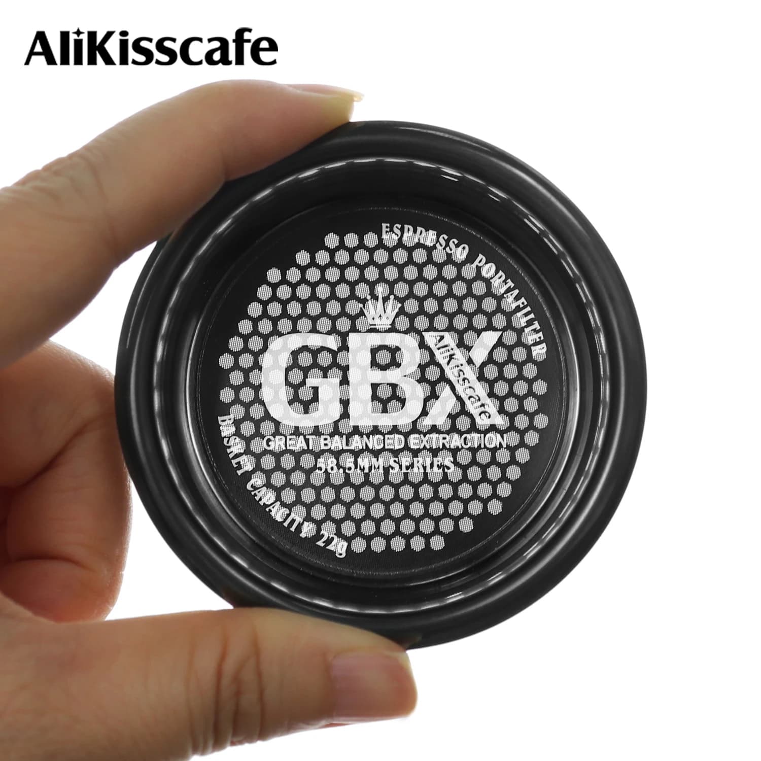 AliKisscafe Cestello Filtro Espresso di Precisione 51mm 54mm 58mm per Portafiltro Delonghi Breville 58mm Accessorio Caffè Strumento Barista