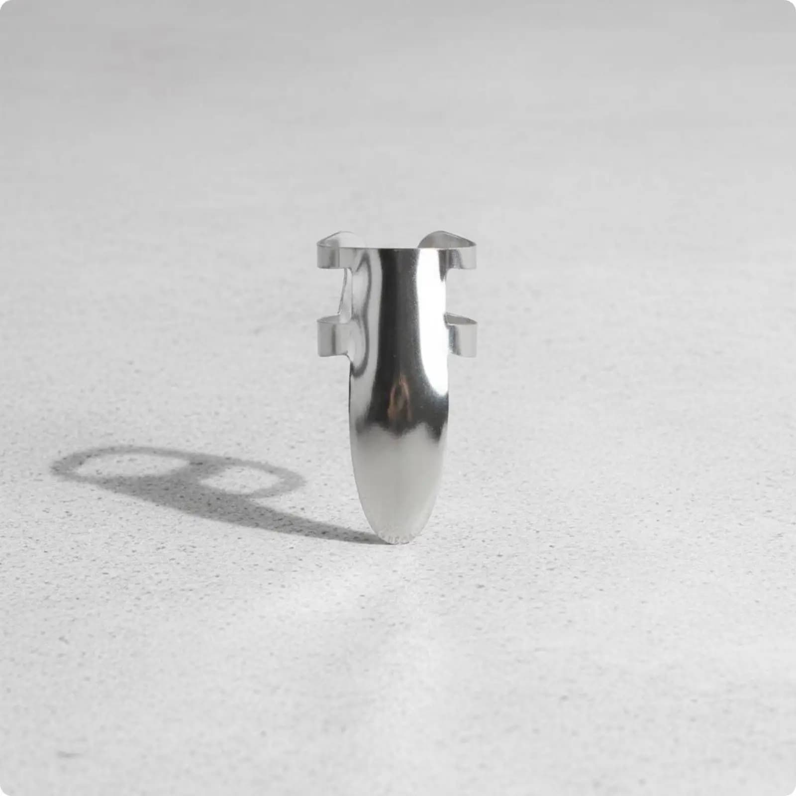 Stainless Steel Finger Pick Cover for Guitar Adjustable Metal Thumb Picks Ergonomic Grip for Acoustic Guitar Banjo Ukulele