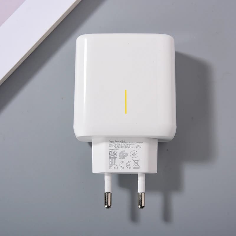 OPPO Supervooc 65W Fast Charger EU Quick Charge Adapter Usb Type C Cable For OPPO Reno 13 12 11 10 Pro+ Find X8 X7 X6 Pro K9 K10