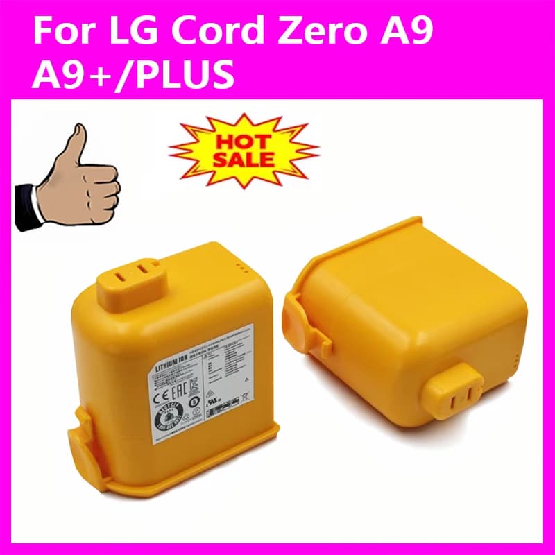 6000mAh Lithium Ion Battery for LG Cord Zero EAC63382204 A9, A9MAX, A9T-Ultra, P9, A9K-CORE, A9K-PRO, A9N, A9M, A9 Plus