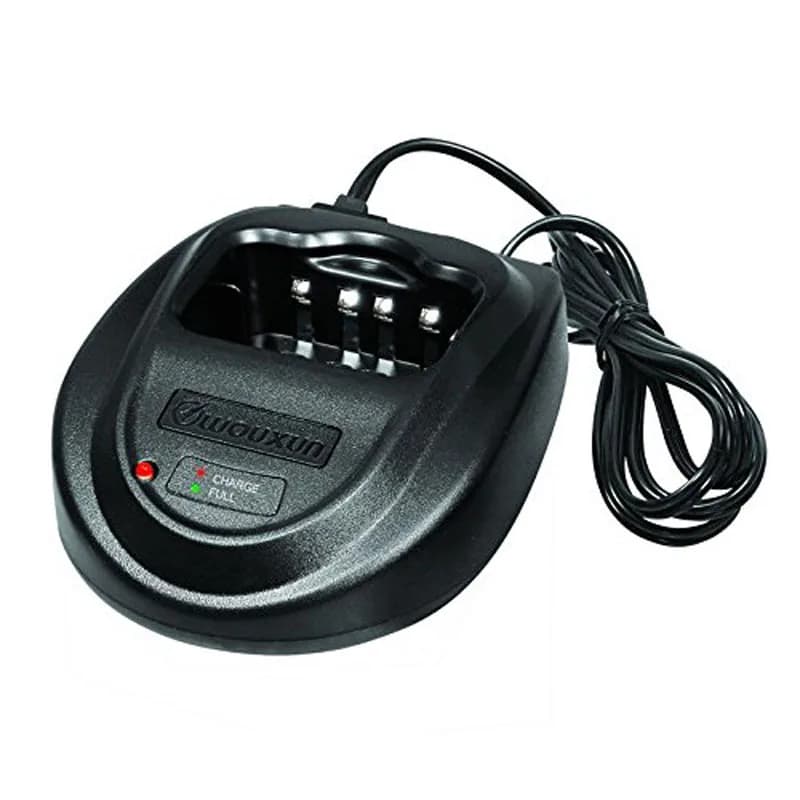 Caricabatteria da tavolo radio portatile originale Wouxun per walkie-talkie KG-UVD1P KG-UV6D KG-659 KG-669 KG-679 KG-689