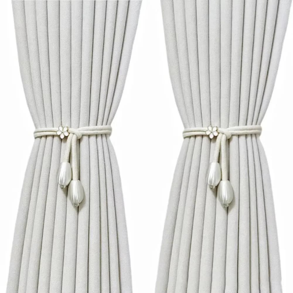 1PC New Adjustable Curtain Strap Universal Hand Braided Bedroom Curtain Holder Curtain Tie Backs Household Supplies