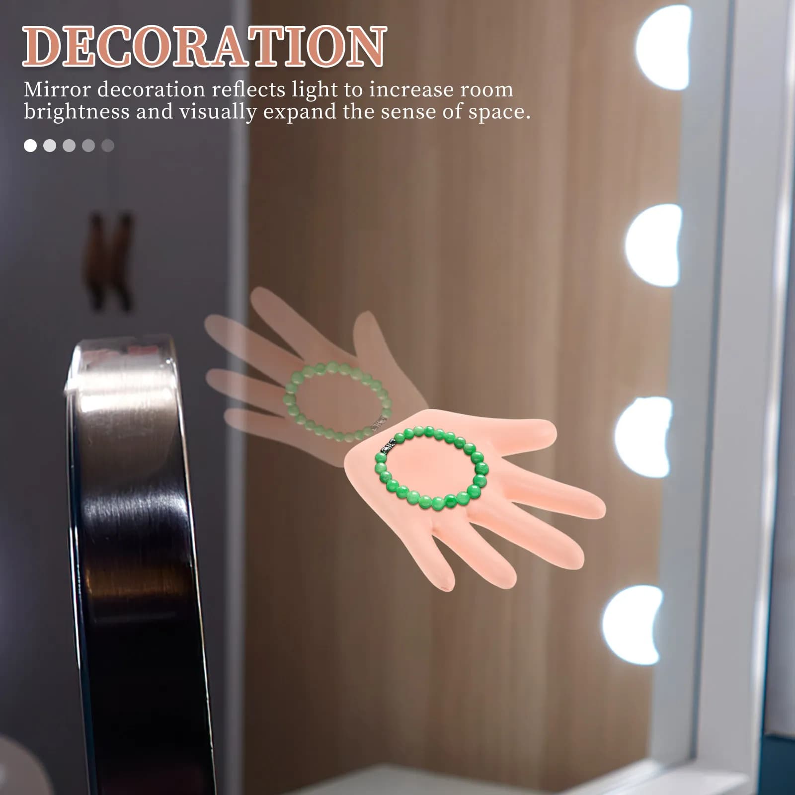 Hand Sculpture Wall Mounted Jewelry Organizer Resin Shelf Necklace Bracelet Holder Decorative Wall Hanging Storage Rack
