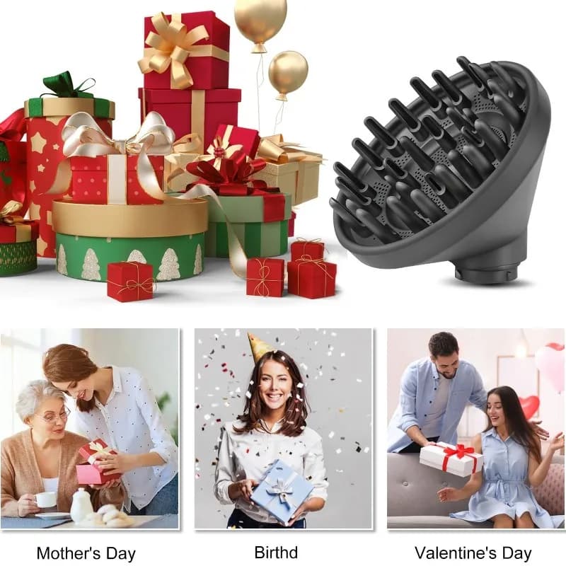 A84G-For Dyson Supersonic Hair Dryer HD17/HD18 Diffuser Attachment Adapter Kit Converting Into Styler