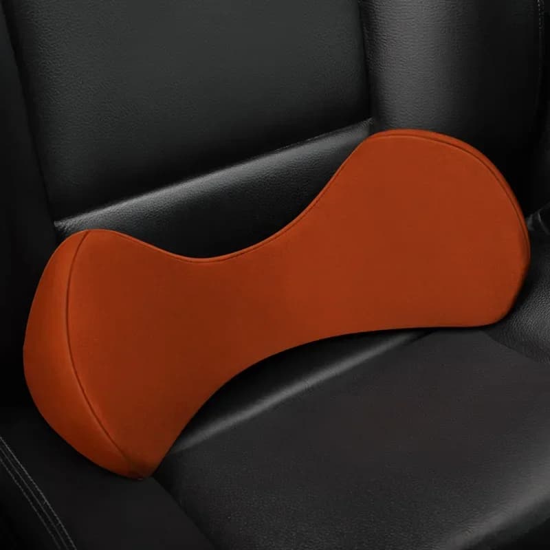 Cuscino di supporto lombare per auto, tutore lombare in memory foam morbido, cuscino per la schiena, massaggiatore, cuscino per la vita, sedia per auto, camion, ufficio, casa