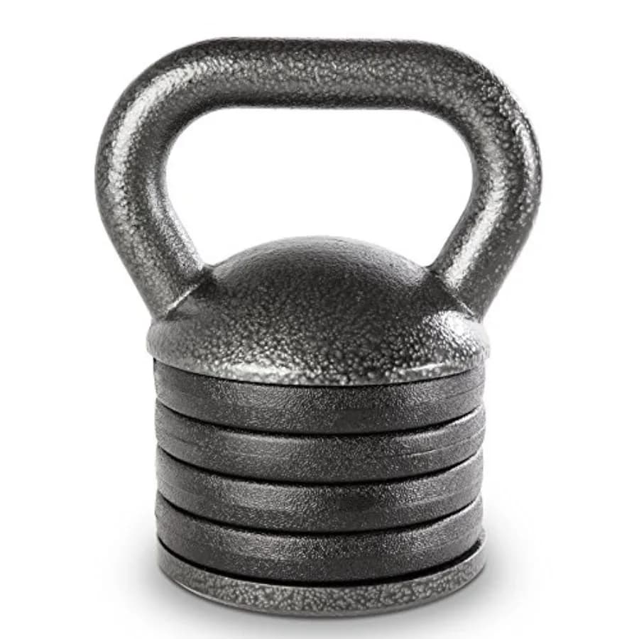Kettlebell Adjustable for Strength Training and Lifting Grigia Cast Iron Weights, Ideal for APKB-5009 Home Gym