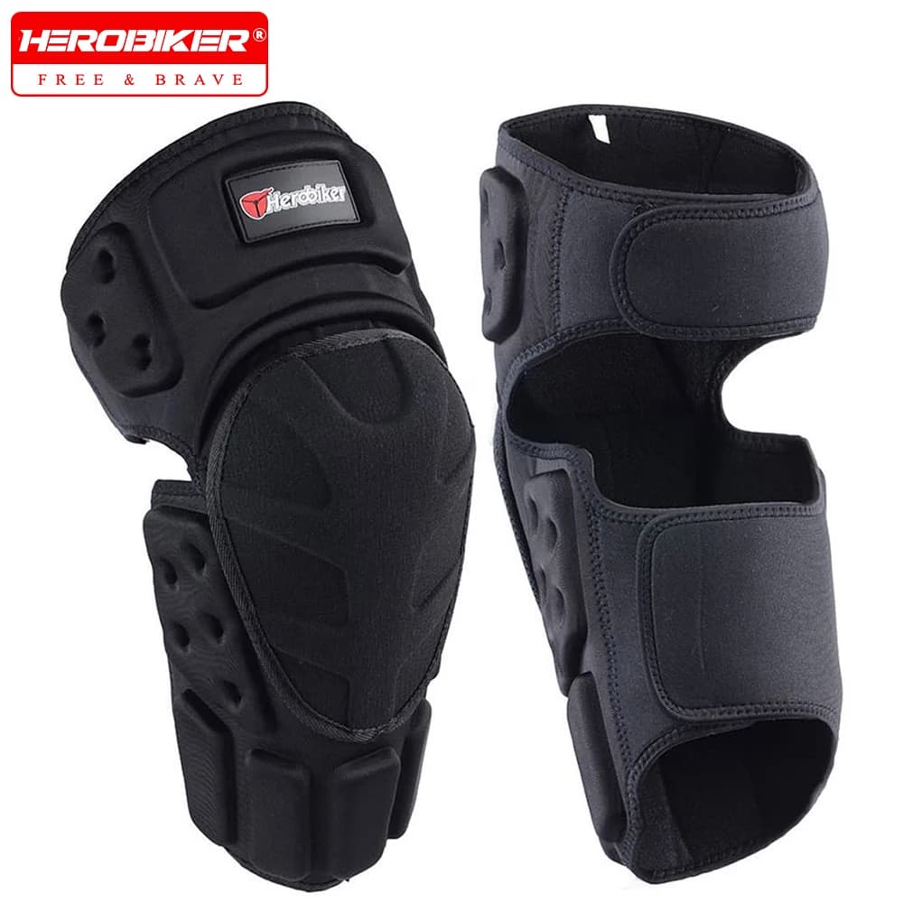 Protezione per ginocchiera per moto Protezioni per ginocchia con cursore anticaduta Moto Track Knight ighway Equipaggiamento protettivo per guida in moto