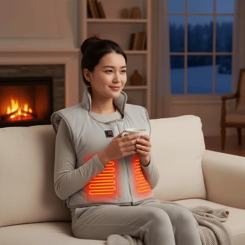 USB Heated Heated Shawl Heat-resistant 3 Temperature Settings Shoulder Neck Warmer Protective Shoulder Blanket