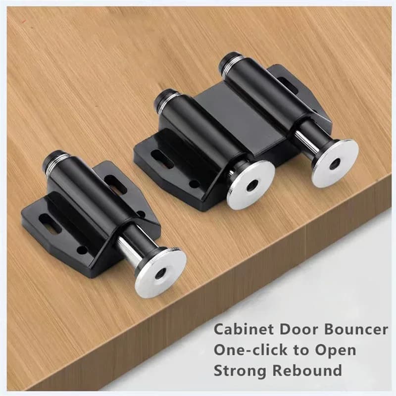 Tappo per armadio Forte spinta magnetica per aprire Touch Catch Stop Silenzioso Ammortizzatore Magnete per porta dell'armadio da cucina Maniglie invisibili