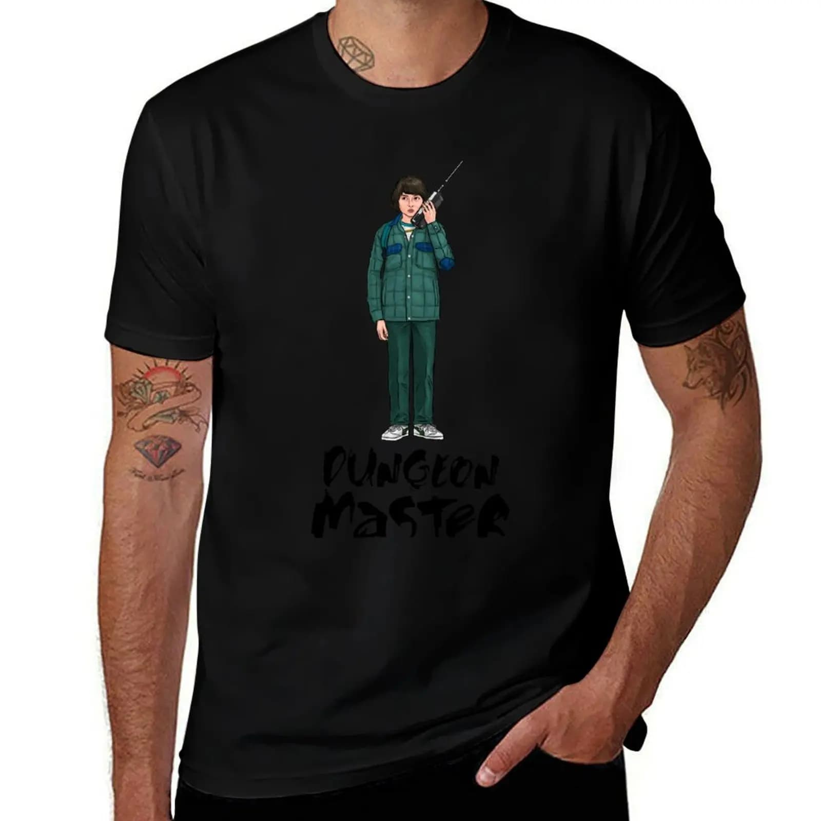 Dungeon Master - T-shirt Walkie Talkie Pro 2016, top casual leggero estivo a maniche corte