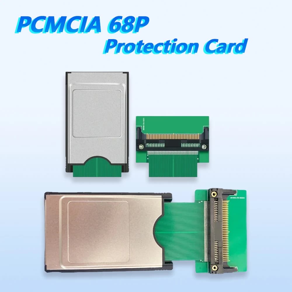 ADT-Link PCMCIA 68Pin Estensione Protezione Adattatore Schede 60x140mm Lettore Macchina Utensile PC Memory Storage Disco Duro Inserto NIC