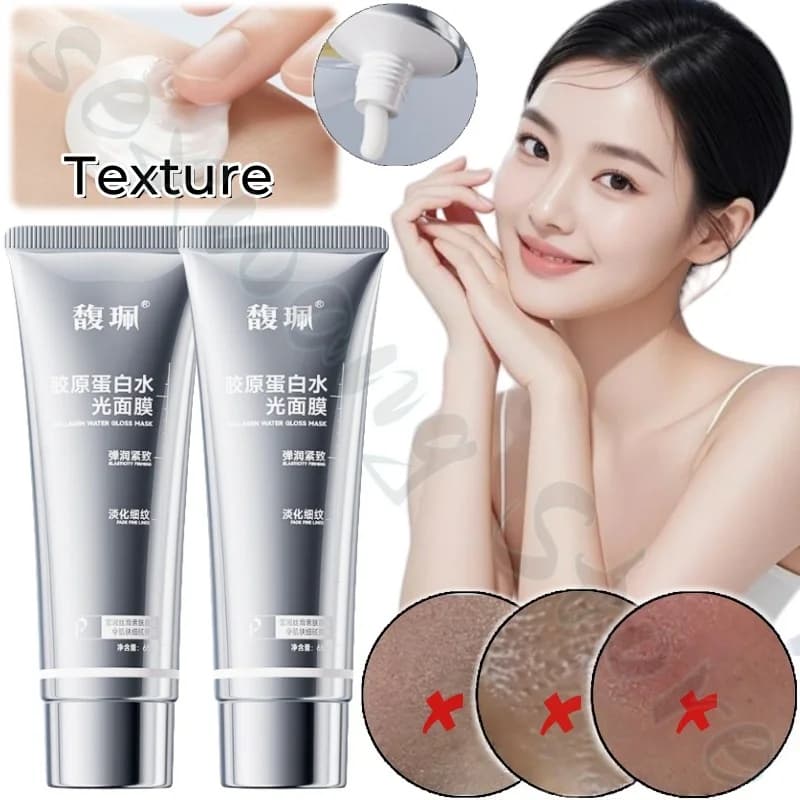 Hydrating and disinfecting collagen moisturizer Mask Thin Lines Refreshing Hydrating Retardant Skin tone Apply mask 65g