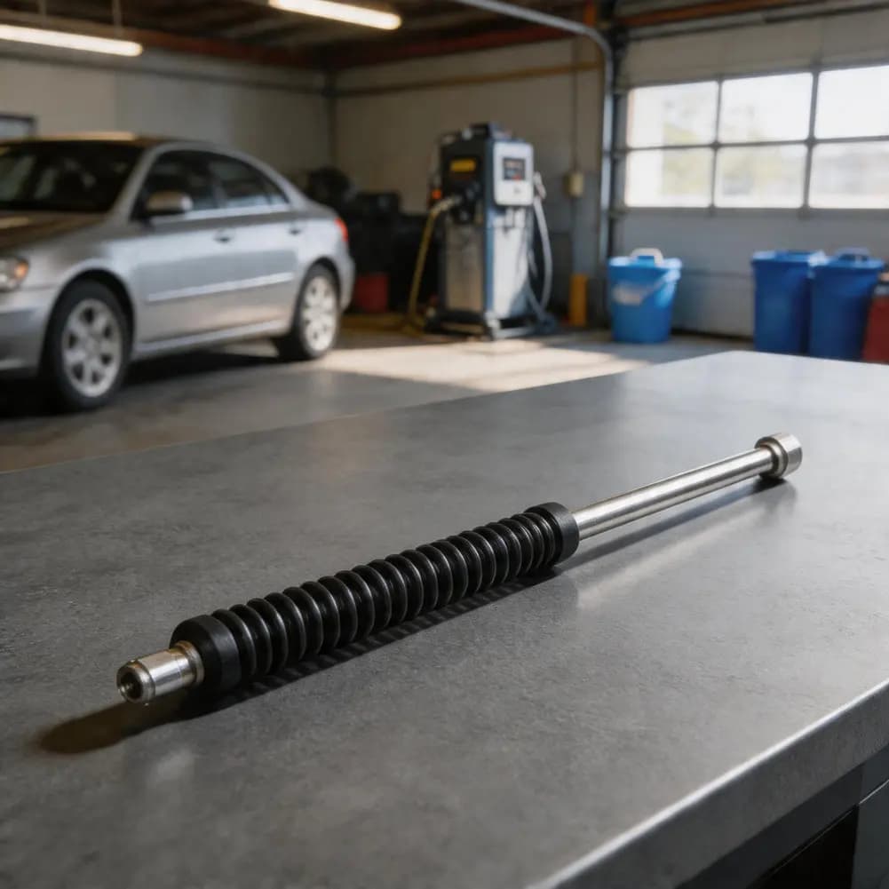 14 Inch Metal Extension Wand for Pressure Washers Built with Stainless Steel for Resilience Against Moisture and Wear