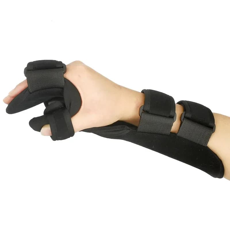 Stecca per il polso e l'avambraccio Tutore per il fissaggio del dito della mano per la stecca per la mano di riposo dell'ictus della frattura del polso