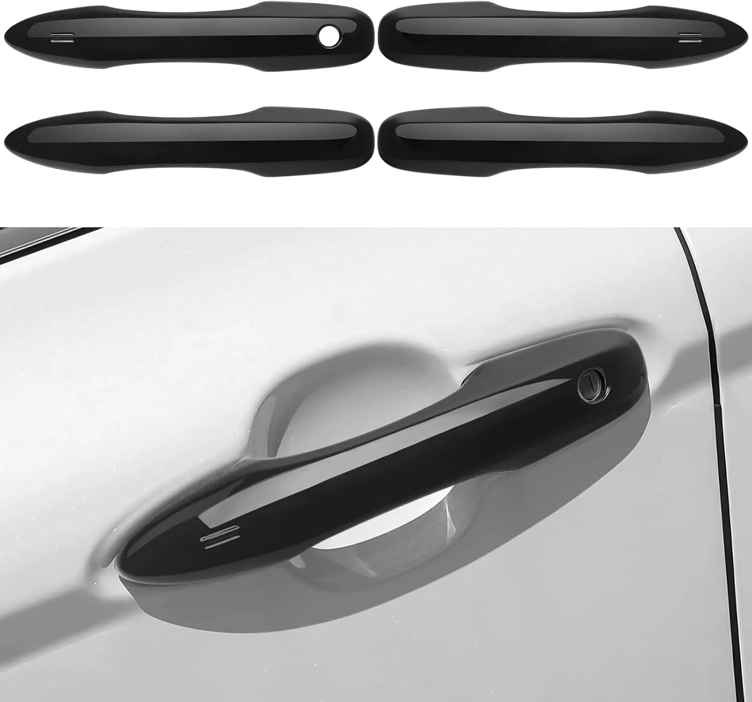 For Toyota 2018-2026 Camry & 2019-2026 Corolla & 2022-2026 Corolla Cross & 2016-2022 Car Door Handle Cover Protector