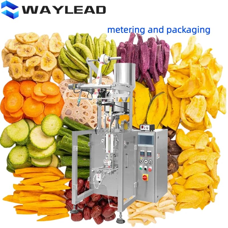 Confezionatrice per sigilli di riempimento a forma verticale multifunzione Macchine per l'imballaggio alimentare Confezionatrice verticale Frutta secca